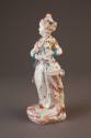 Bristol Figure of a Girl with a Puppy, 1773-1775. Hard-paste porcelain. Dixon Gallery and Garde ...