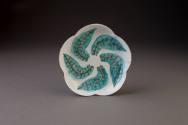 Chelsea Scolopendrium-Molded Cinquefoil Saucer, ca. 1752. Soft-paste porcelain. Dixon Gallery a ...