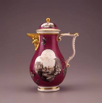 Meissen, Coffee Pot and Cover, 1735-1740. Hard-paste porcelain. Dixon Gallery and Gardens; Bequ ...