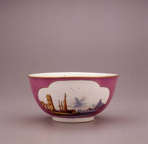 Meissen, Bowl, ca. 1740. Hard-paste porcelain. Dixon Gallery and Gardens; Bequest of Mrs. Warda ...