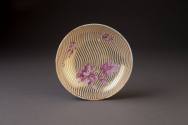 Derby Saucer with a Gilt-Striped Ground, 1780-1782. Soft-paste porcelain. Dixon Gallery and Gar ...