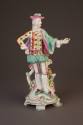 Derby Figure of the 'Ranelagh Dancers', ca. 1765. Soft-paste porcelain. Dixon Gallery and Garde ...