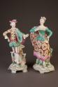 Pair of Derby Figures of the 'Ranelagh Dancers', ca. 1765. Soft-paste porcelain. Dixon Gallery  ...