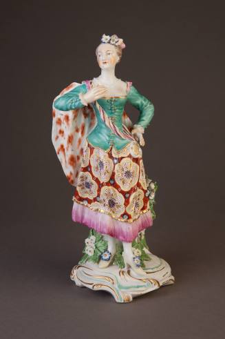 Derby Figure of the 'Ranelagh Dancers', ca. 1765. Soft-paste porcelain. Dixon Gallery and Garde ...