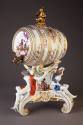 Meissen, Spirits Barrel and Stand, ca. 1735 and 1740-1745. Hard-paste porcelain. Dixon Gallery  ...
