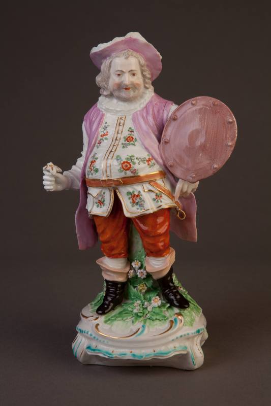 Derby Figure of James Quin in the character of 'Sir John Falstaff' in William Shakespeare's Hen ...