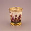 Meissen, Beaker, 1723-1725. Hard-paste porcelain. Dixon Gallery and Gardens; Bequest of Mrs. Wa ...