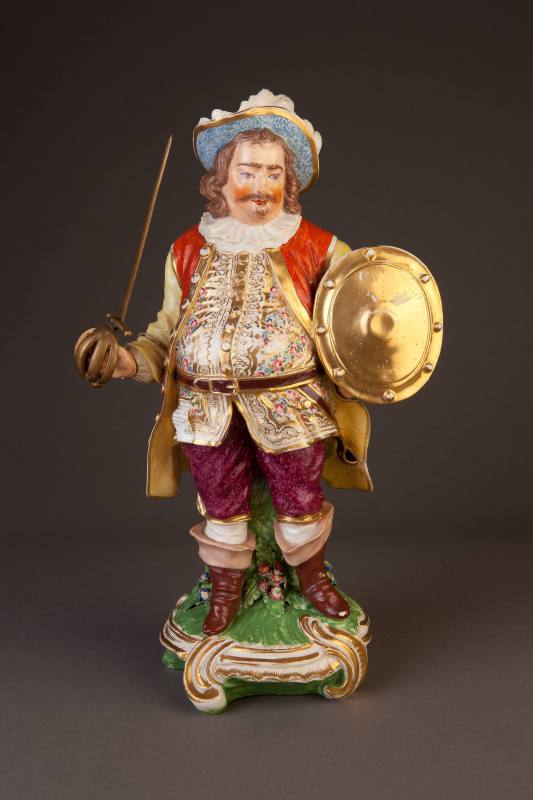 Derby Figure of James Quin in the Character of 'Sir John Falstaff' in William Shakespeare's Hen ...