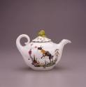 Meissen, Teapot and Cover  with Fabulous Creatures ("Fabeltiere"), ca. 1740. Hard-paste porcela ...