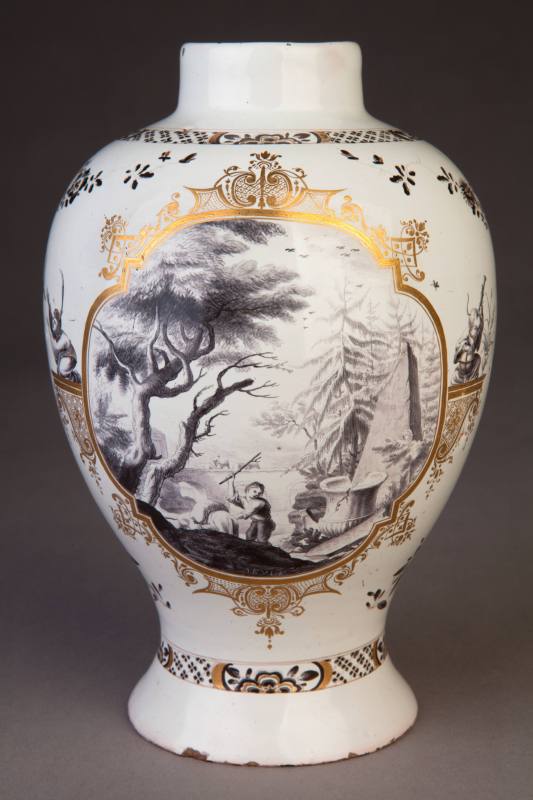 Fulda, Vase, 1741-1744. Faience. Dixon Gallery and Gardens; Bequest of Mrs. Warda Stevens Stout ...