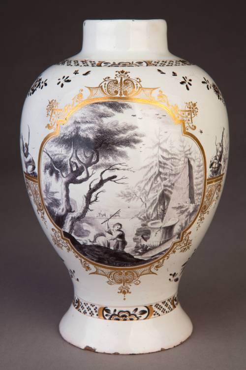 Fulda, Vase, 1741-1744. Faience. Dixon Gallery and Gardens; Bequest of Mrs. Warda Stevens Stout ...