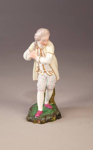 Höchst, Boy as Allegory of Grief, 1775-1779. Hard-paste porcelain. Dixon Gallery and Gardens; B ...