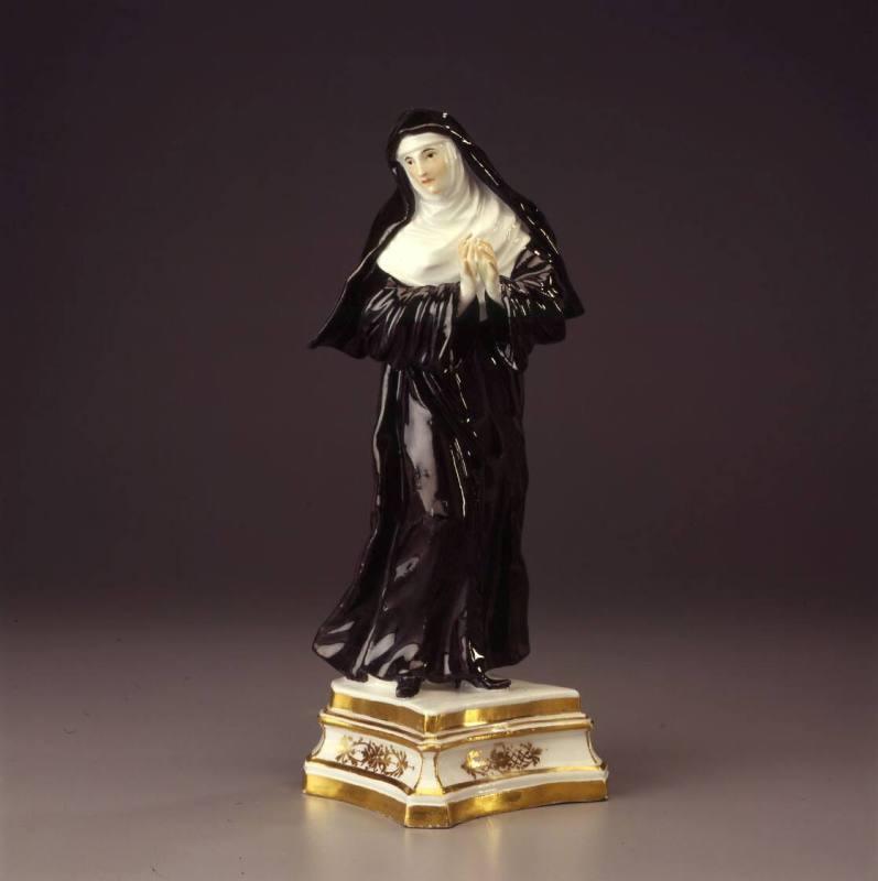 Meissen, Nun, ca. 1741. Hard-paste porcelain. Dixon Gallery and Gardens; Bequest of Mrs. Warda  ...