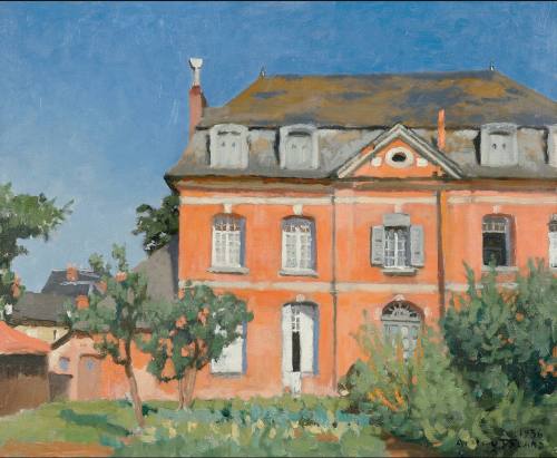 André Noufflard; Bosc-le Hard, Normandy; 1936; Oil on canvas; Dixon Gallery and Gardens; Gift o ...