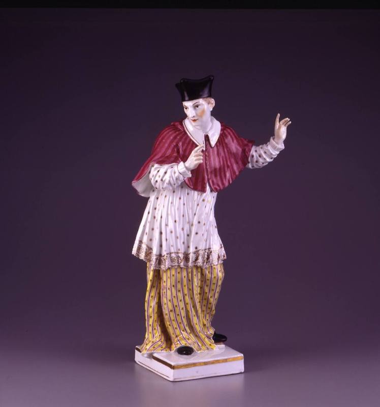 Meissen, St. John of Nepomuk, ca. 1760. Hard-paste porcelain. Dixon Gallery and Gardens; Beques ...