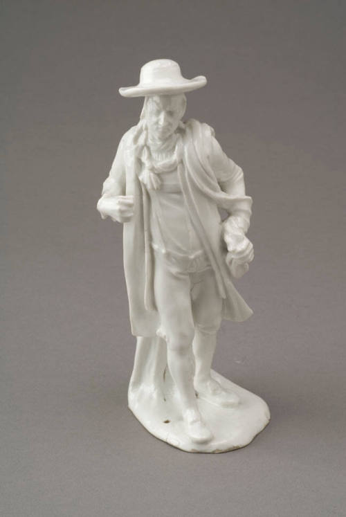 German or Austrian, Figure of a Traveler, ca. 1745-50. Hard-paste porcelain. Dixon Gallery and  ...