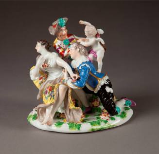 Meissen, The Impetuous Lover, ca. 1743. Hard-paste porcelain. Dixon Gallery and Gardens; Beques ...