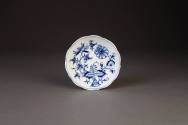 Meissen, Saucer Painted in Underglaze Blue with a Version of the 'Zwiebelmuster' ('Onion' Patte ...