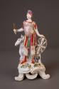 Bow Allegorical Figure of 'Asia' from a Set of 'The Four Quarters of the Globe' ('The Four Cont ...