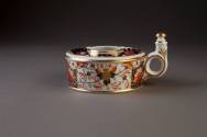 Derby Imari Circular Inkstand in the 'Witches' Pattern [Number 2451], 1820-1825. Soft-paste por ...