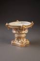 Derby Circular Pastille Burner with Floral and Neoclassical Decoration, ca. 1825. Soft-paste po ...