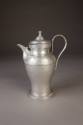 Johann Georg Gunzler, Footed Milk Jug, ca. 1833–1875. Pewter. Dixon Gallery and Gardens; Gift o ...