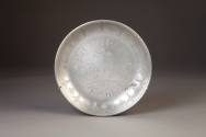 Carl Wilhelm Seiggert, Inscribed Dish, 1807-1839. Pewter. Dixon Gallery and Gardens; Gift of Dr ...