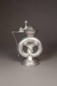 Unknown maker, Apprentice Piece Pretzel Jug, mid to late 18th century. Pewter. Dixon Gallery an ...