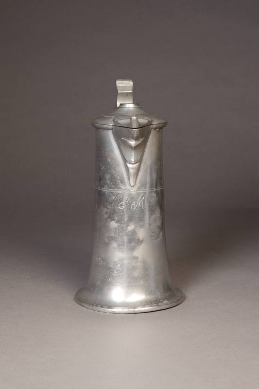 Christian Schweiger, Flagon, early 19th century. Pewter. Dixon Gallery and Gardens; Gift of Dr. ...