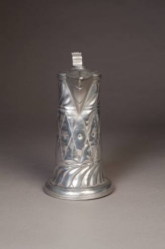 Unknown maker, Repousse Spire Flagon, Mid 18th century. Pewter. Dixon Gallery and Gardens; Gift ...