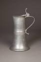 Johann Schaefer, Spring Flagon, ca. 1745-1771. Pewter. Dixon Gallery and Gardens; Gift of Dr. a ...