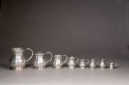 Measure Containers, 19th century. Pewter. Dixon Gallery and Gardens; Gift of Dr. and Mrs. Justi ...