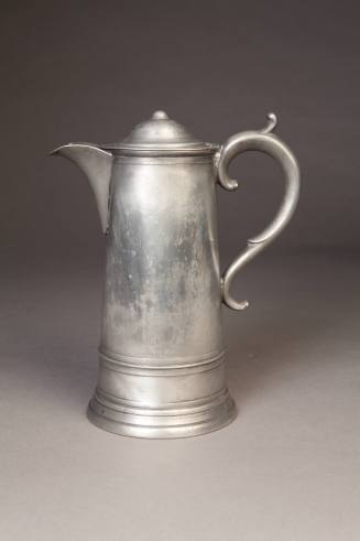 Boardman & Co., Flagon, 1825-1827. Pewter. Dixon Gallery and Gardens; Gift of Dr. and Mrs. Just ...