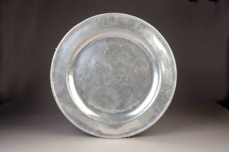 Samuel Duncombe, Charger, ca. 1740-1780. Pewter. Dixon Gallery and Gardens; Gift of Dr. and Mrs ...