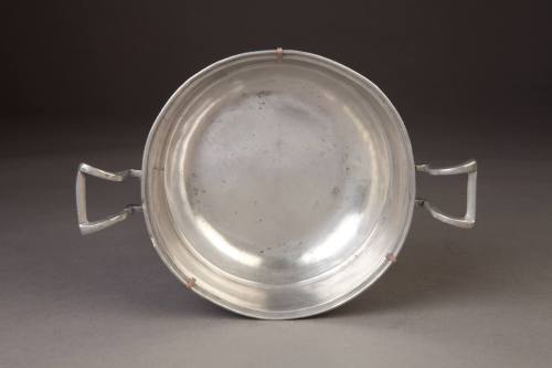 Leon H. Fink (attributed), Double Handled Bowl, 19th century. Pewter. Dixon Gallery and Gardens ...
