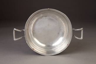 Leon H. Fink (attributed), Double Handled Bowl, 19th century. Pewter. Dixon Gallery and Gardens ...
