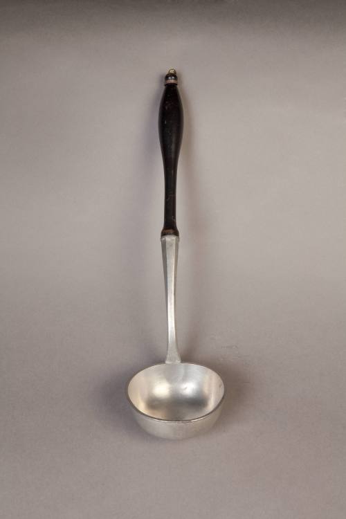 Unknown maker, Ladle with Wooden Handles, Pewter and wood. Dixon Gallery and Gardens; Gift of D ...