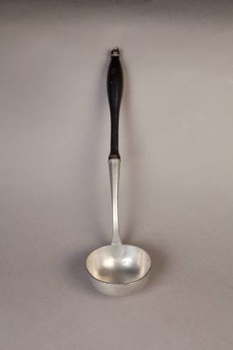 Unknown maker, Ladle with Wooden Handles, Pewter and wood. Dixon Gallery and Gardens; Gift of D ...