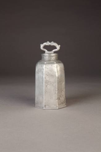 Carl Heinrich Ferdinand Farnow, Octagonal Flask, 19th century. Pewter. Dixon Gallery and Garden ...