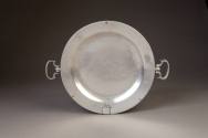 William Calder, Hot Water Plate, ca. 1800-1825. Pewter. Dixon Gallery and Gardens; Gift of Dr.  ...