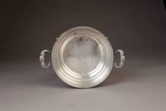 C. Reutlinger, Double Handle Bowl, 19th century. Pewter. Dixon Gallery and Gardens; Gift of Dr. ...
