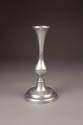 Unknown maker, Candlestick, late 19th century. Pewter. Dixon Gallery and Gardens; Gift of Dr. a ...