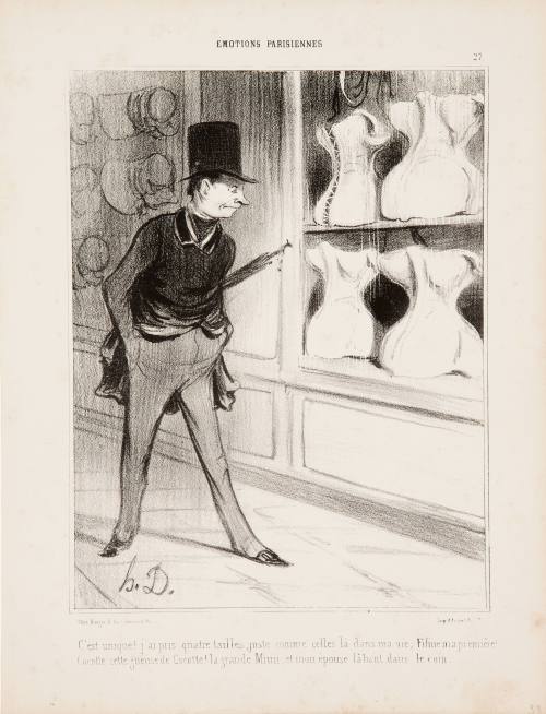 Honoré Daumier, What a coincidence!, February 7, 1840. Lithograph on newsprint. Dixon Gallery a ...