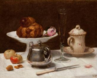 Victoria Dubourg Fantin-Latour, Still Life with Brioche, ca. 1890. Oil on canvas. Dixon Gallery ...