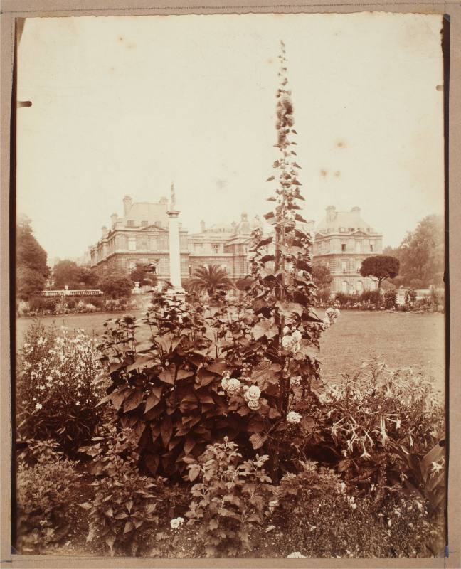 Eugène Atget, Luxembourg, August 1922. Albumen silver print. Dixon Gallery and Gardens, Gift of ...