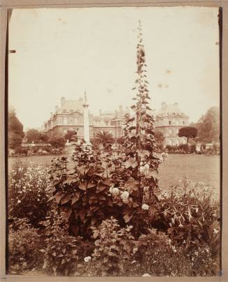 Eugène Atget, Luxembourg, August 1922. Albumen silver print. Dixon Gallery and Gardens, Gift of ...