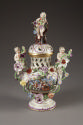 Höschst, Potpourri Vase and Cover from Garniture Set, 1763-1766. Hard-paste porcelain. Dixon Ga ...