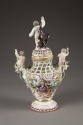 Höschst, Potpourri Vase and Cover from Garniture Set, 1763-1766. Hard-paste porcelain. Dixon Ga ...