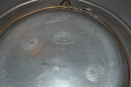 Z. Neeff & Sohn, Plates, Late 18th century. Pewter. Dixon Gallery and Gardens; Gift of Dr. and  ...