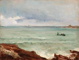 Gustave-Henri Colin, At the Seaside, n.d. Oil on panel. Dixon Gallery and Gardens; Museum purch ...